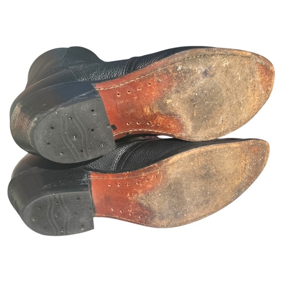 1863  boulet boots  - leather - Picture 8 of 10